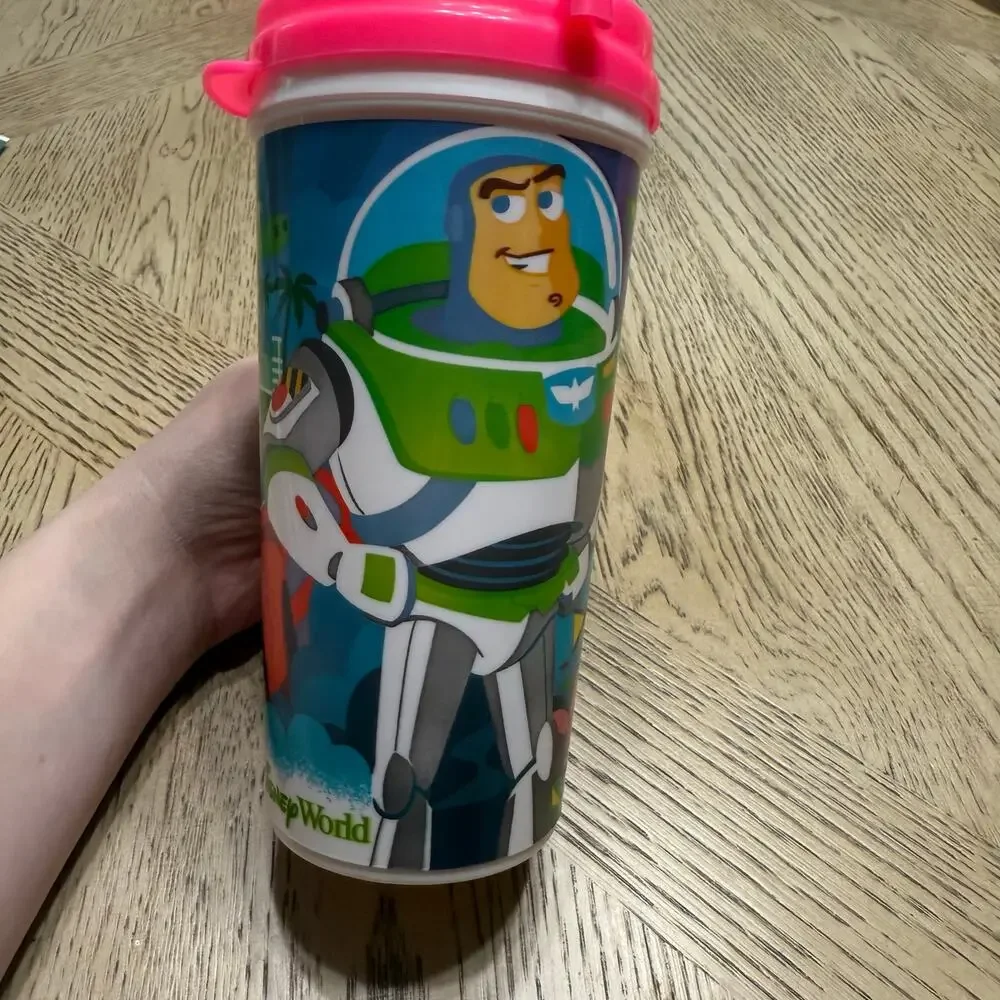 Whirley Warren Walt Disney‎ World Parks Cars Buzz Lightyear Refillable Mug